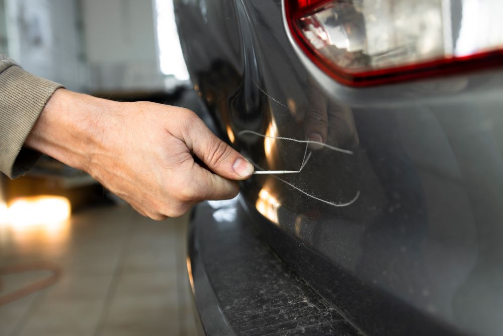 can you sue someone for keying your car