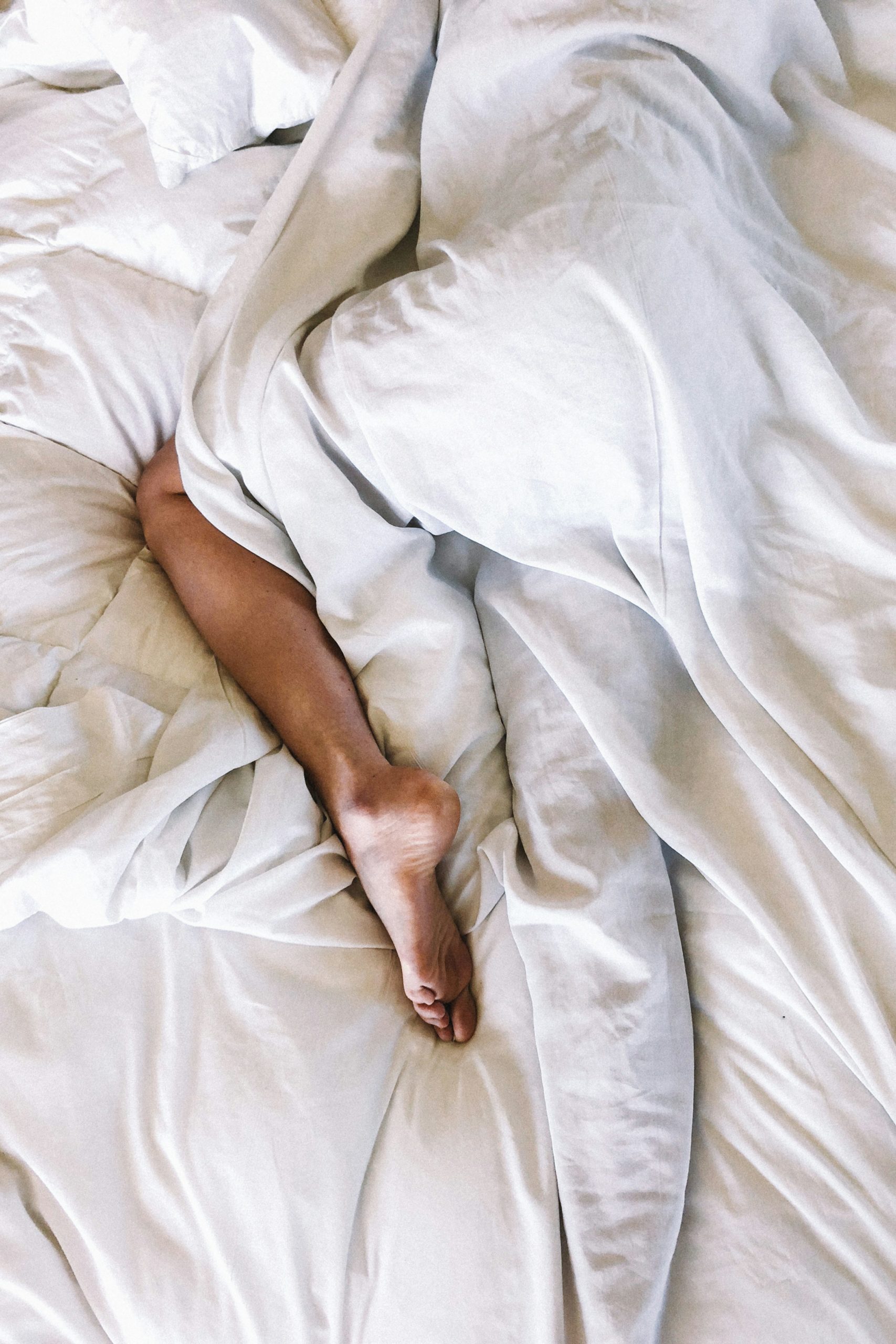 Patient on a Hospital Bed