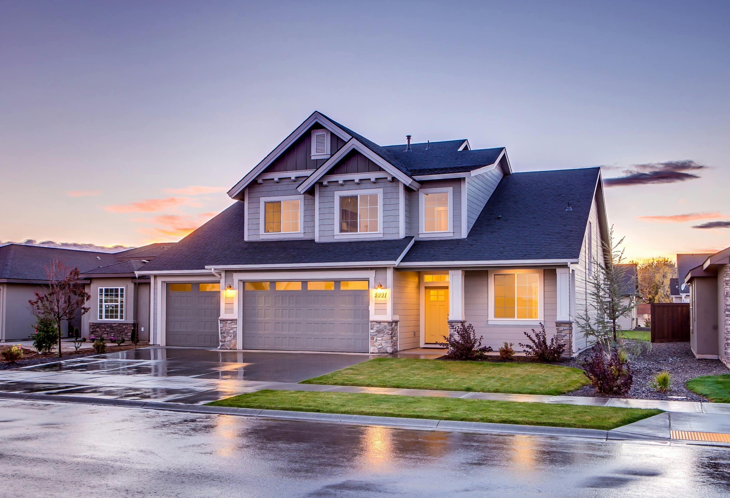 A double story home whose owner uses Property Management in Maximizing Rental Income.