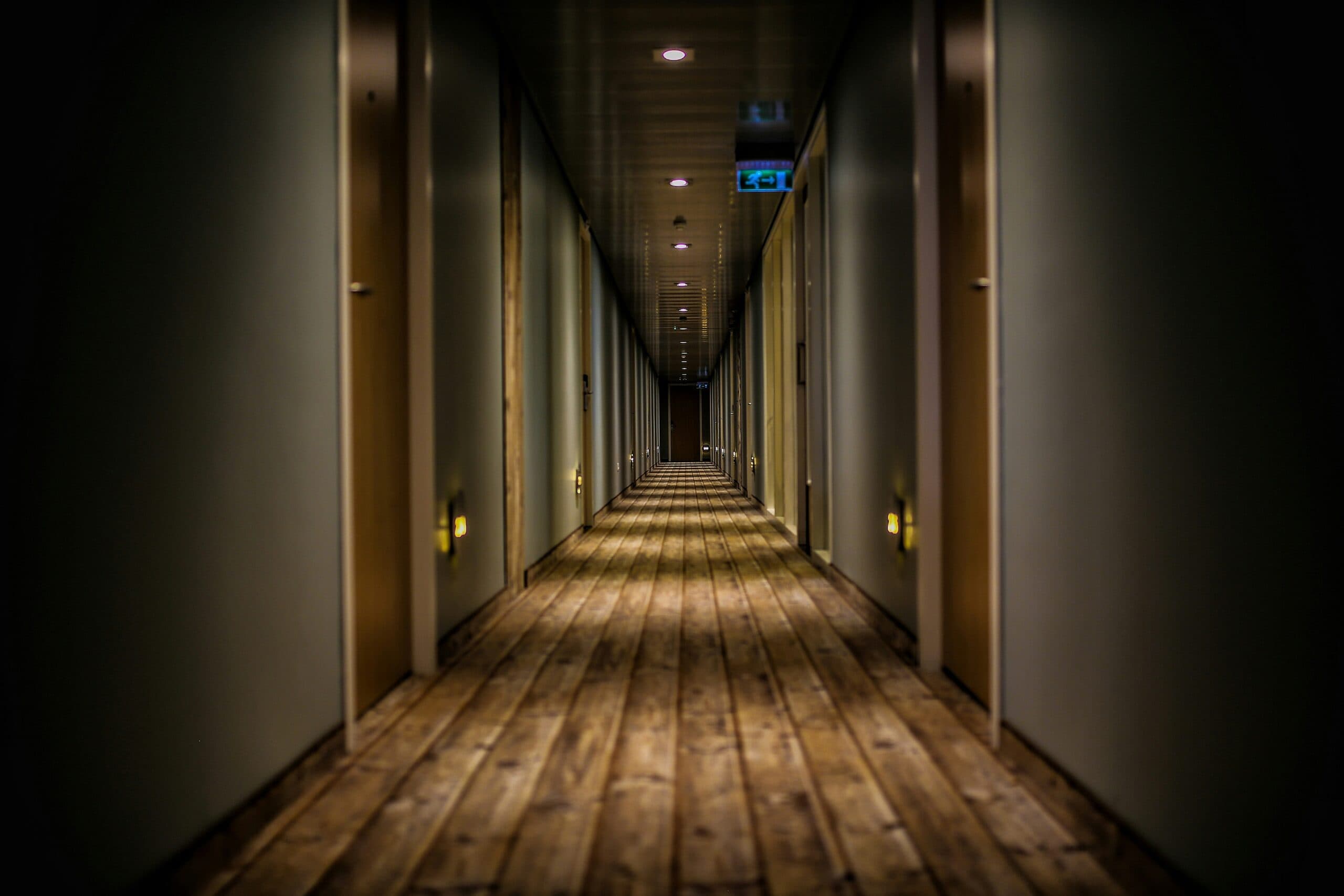 hallway of a hotel